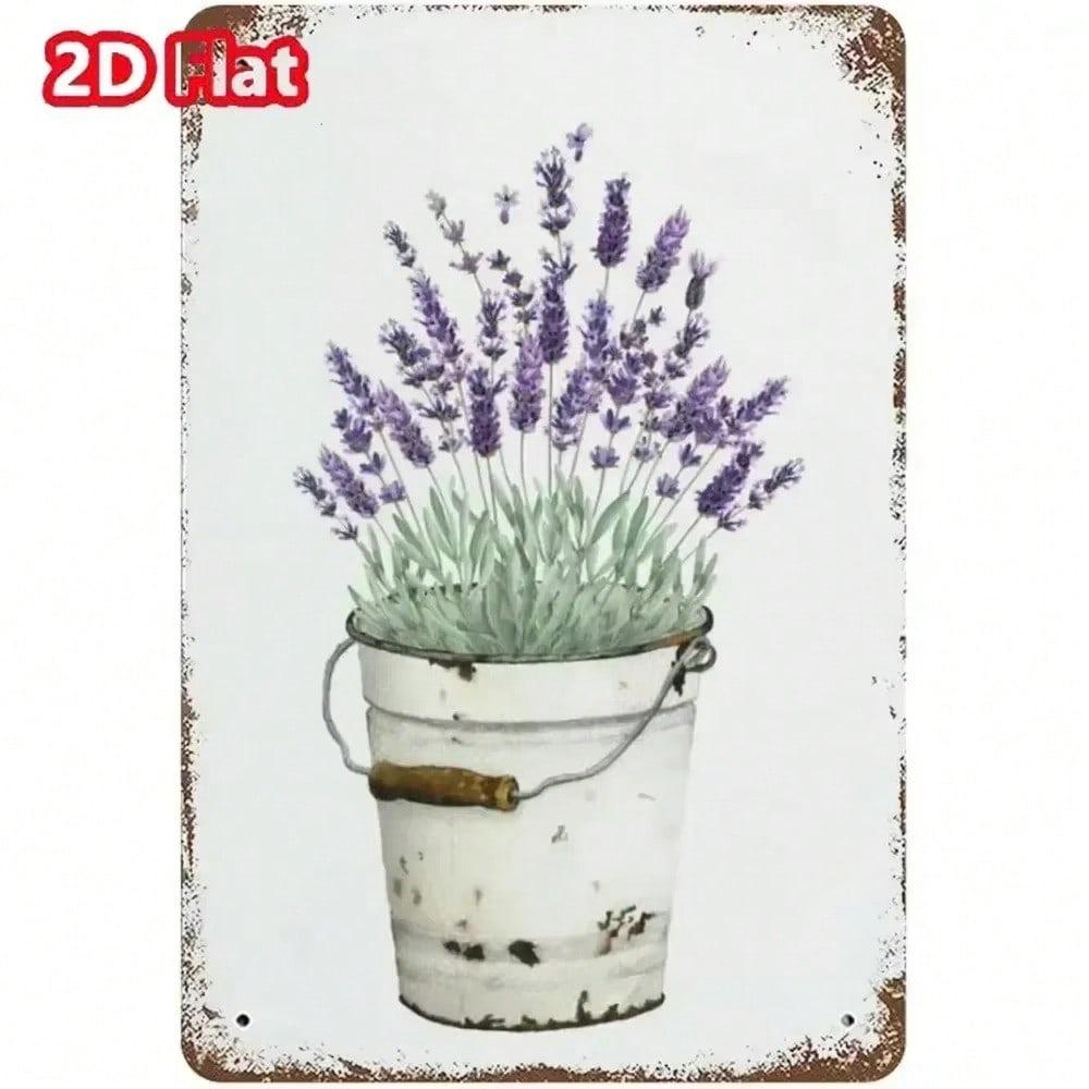Vintage Lavender Garden Metal Sign Tin Plate Wall Decor 20x30 різнокольоровий
Vintage Lavender Garden Metal Sign Tin Plate Wall Decor 20x30 різнокольоровий