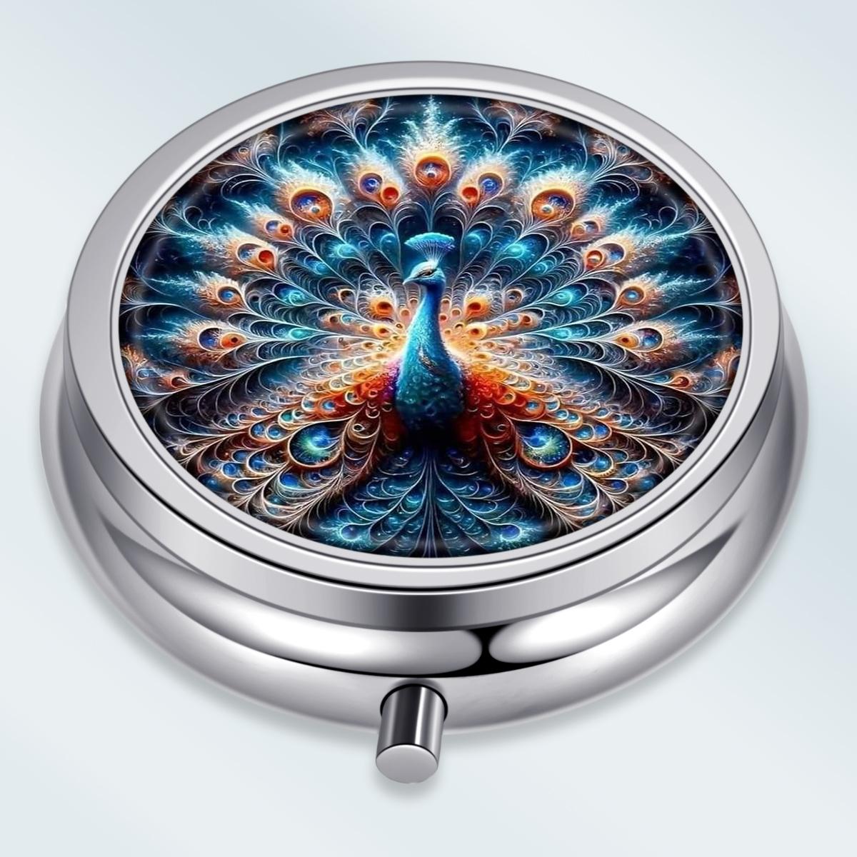 Portable Pill Box with 3 Compartments, Mini Metal Medicine Organizer Case, Cute Printed Pill Container for Vitamins, Pills, Jewelry, Travel, Daily Use разноцветный
Portable Pill Box with 3 Compartments, Mini Metal Medicine Organizer Case, Cute Printed Pill Container for Vitamins, Pills, Jewelry, Travel, Daily Use разноцветный