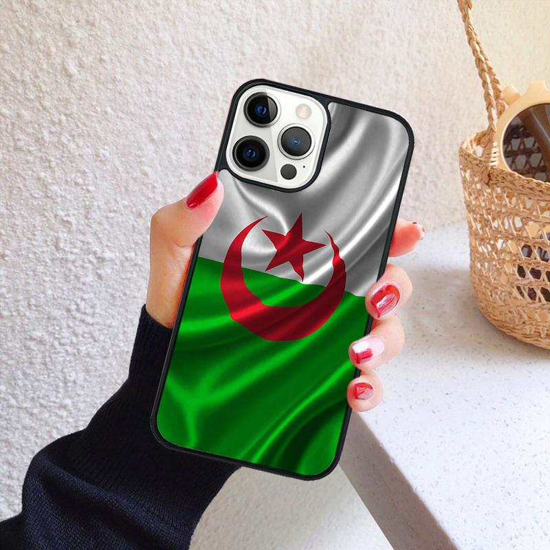 Algeria Flag Phone Case for iPhone 17 Air 16 PRO MAX 15 14 PLUS 12 11 13 Back Cover Fundas Shell coque iPhone 16plus
Algeria Flag Phone Case for iPhone 17 Air 16 PRO MAX 15 14 PLUS 12 11 13 Back Cover Fundas Shell coque iPhone 16plus