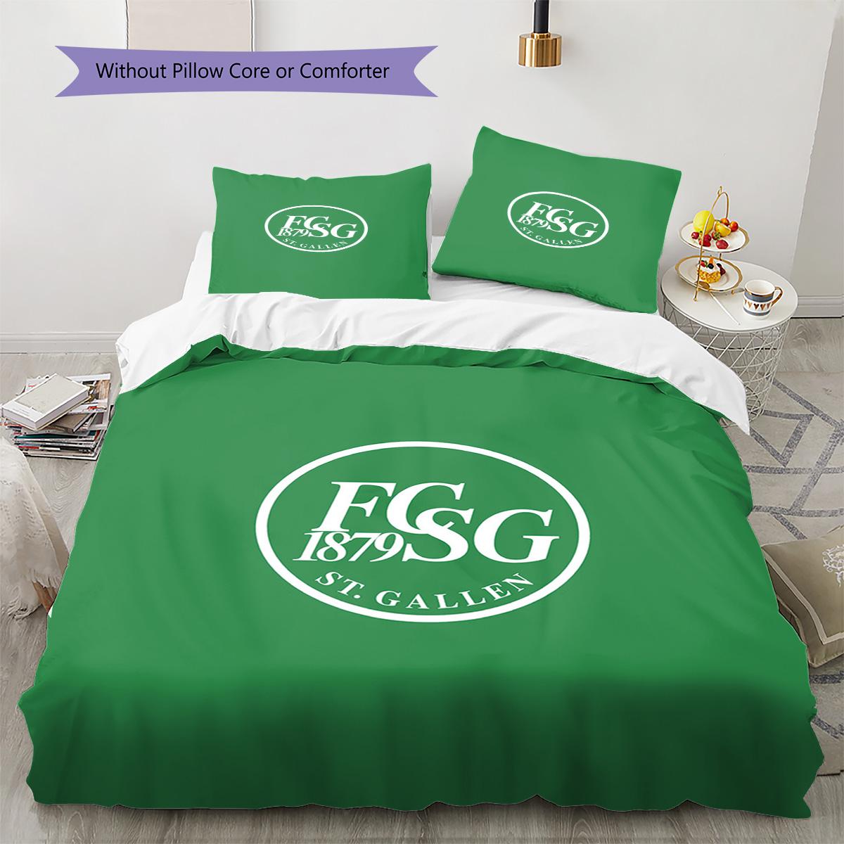 FC St. Gallen Pattern Bedding Set Quilt Cover Pillowcase Home Decor Gift (1 * duvet cover + 2 * pillowcase, without core) 135x200cm
FC St. Gallen Pattern Bedding Set Quilt Cover Pillowcase Home Decor Gift (1 * duvet cover + 2 * pillowcase, without core) 135x200cm