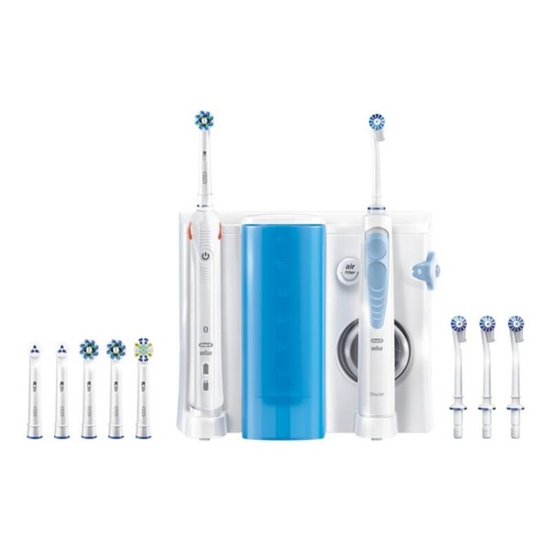 Электрическая зубная щетка + стоматологическая зубная нить Oral-B OC601 Bluetooth, белый/синий
Электрическая зубная щетка + стоматологическая зубная нить Oral-B OC601 Bluetooth, белый/синий