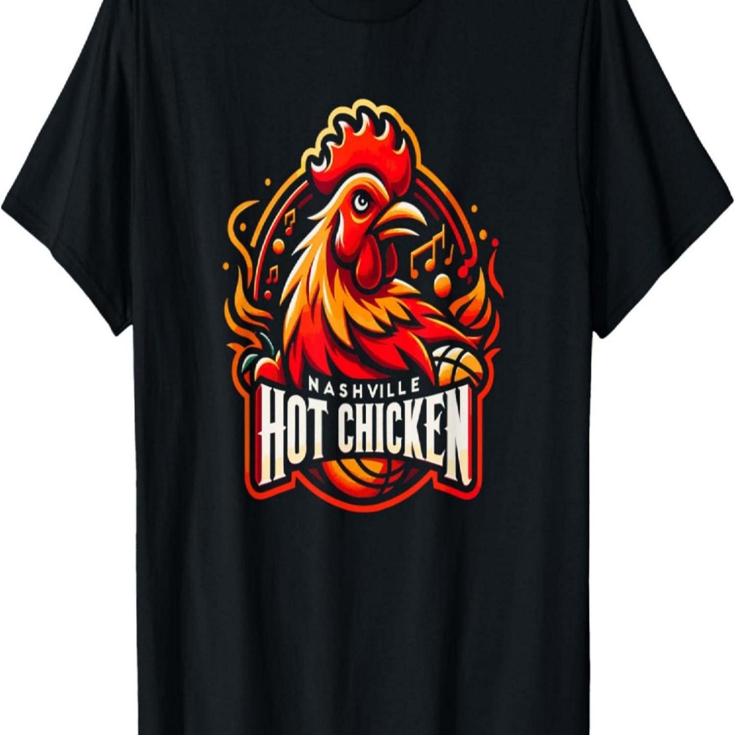 Nashville Hot Chicken Local Food Sports Team Parody T-Shirt XXXXXL чорний
Nashville Hot Chicken Local Food Sports Team Parody T-Shirt XXXXXL чорний