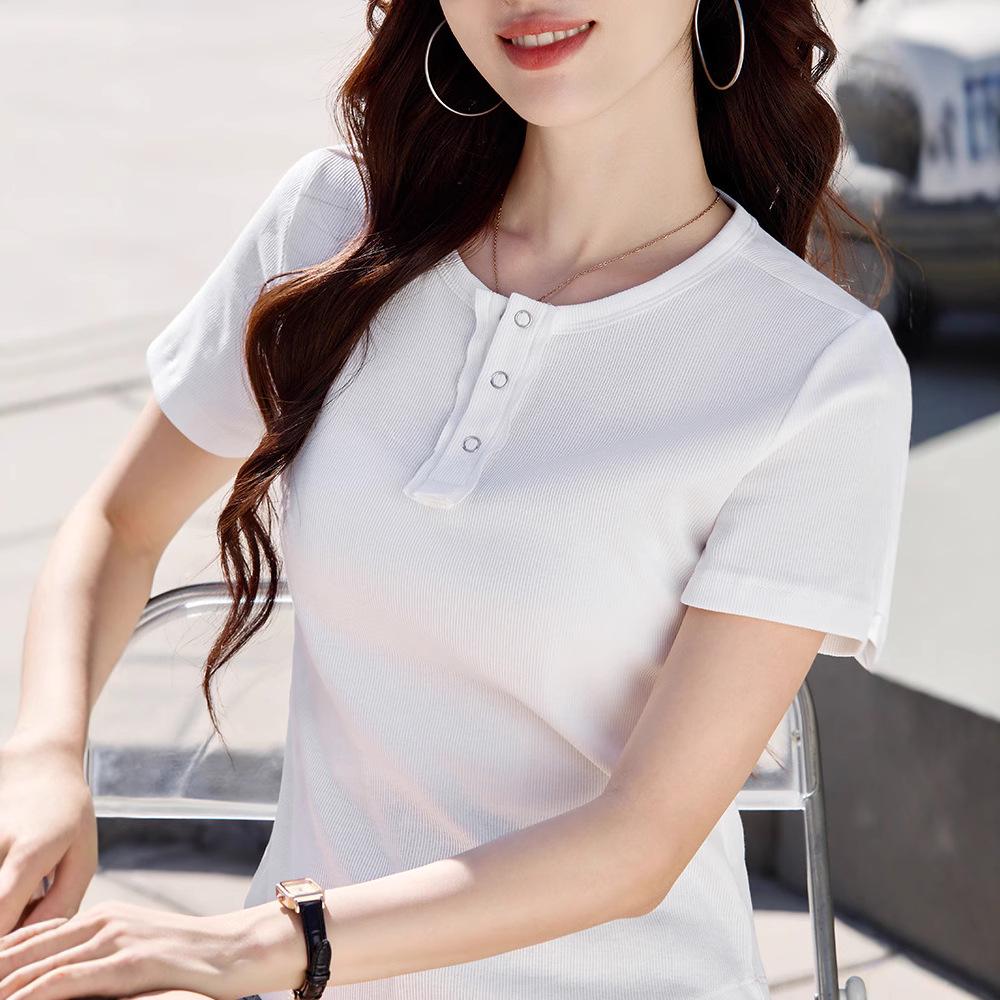 Korean Style Round Neck Cotton T-Shirt - Women s Casual Summer Short Sleeve Top XXXL оливковое зеленый
Korean Style Round Neck Cotton T-Shirt - Women s Casual Summer Short Sleeve Top XXXL оливковое зеленый