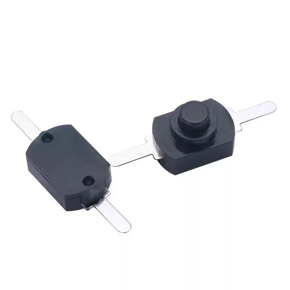 Flashlight Button Switch 1208YD Self-locking, Black/White, Bent/Flat Pin, 12*8, 2-pin Straight/Fold
Flashlight Button Switch 1208YD Self-locking, Black/White, Bent/Flat Pin, 12*8, 2-pin Straight/Fold