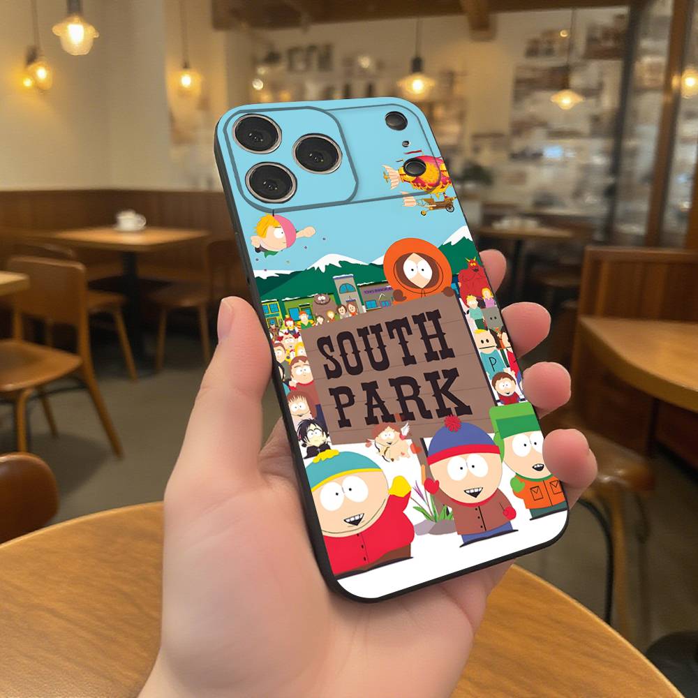 S-SouthES Cute P-Park Black Soft Cover Phone Case For iPhone 17,16,15,14,13,12,11,Pro,Max,Plus iPhone14
S-SouthES Cute P-Park Black Soft Cover Phone Case For iPhone 17,16,15,14,13,12,11,Pro,Max,Plus iPhone14