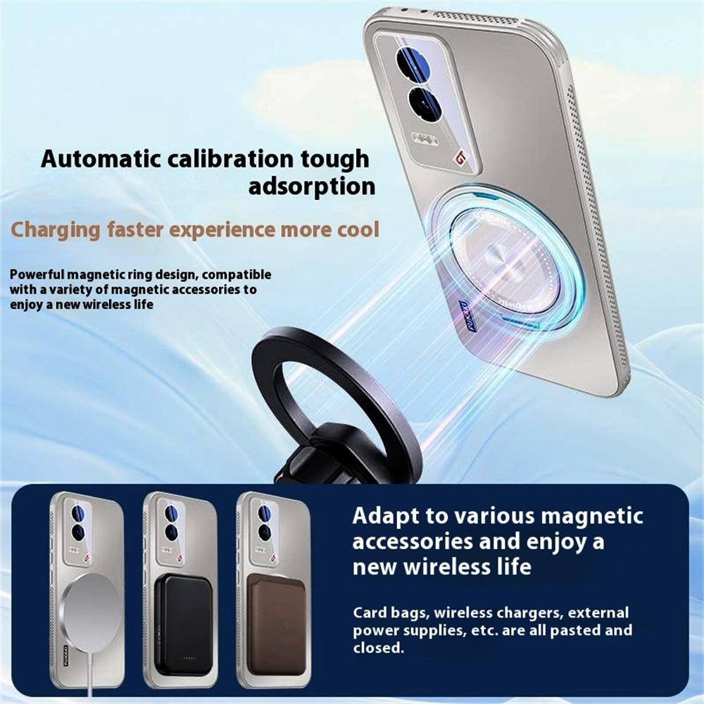 For Honor GT Case Compatible with MagSafe Kickstand TPU PC Heat Dissipation Phone Cover Grey
For Honor GT Case Compatible with MagSafe Kickstand TPU PC Heat Dissipation Phone Cover Grey