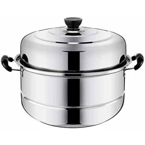Guyyelt Stainless Steel Steamer, 3-Layer, Thickening, Large Capacity, for Home Use, Induction Compatible, Compatible with Various Heat Sources (30cm,
Guyyelt Stainless Steel Steamer, 3-Layer, Thickening, Large Capacity, for Home Use, Induction Compatible, Compatible with Various Heat Sources (30cm,