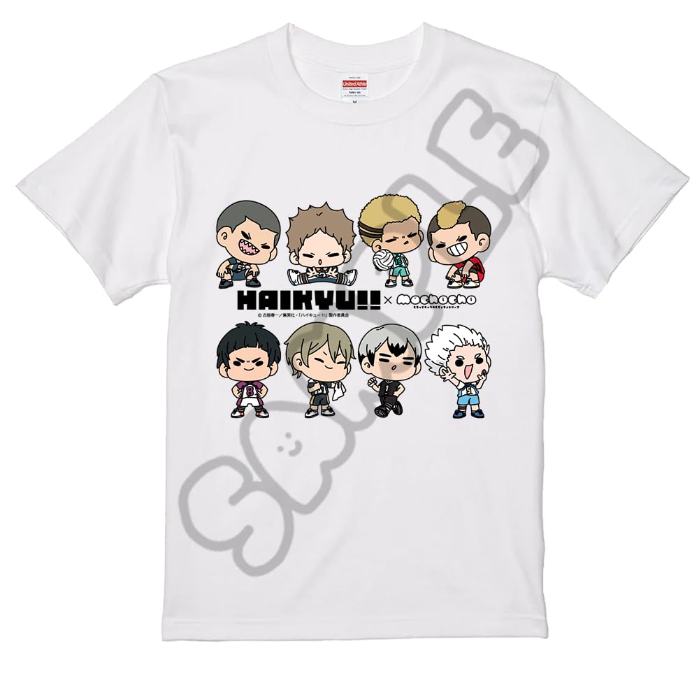 Everyone gathers 5th edition M CA White M size Haikyu!! together, Mochocho-ization strategy! T-shirt білий
Everyone gathers 5th edition M CA White M size Haikyu!! together, Mochocho-ization strategy! T-shirt білий