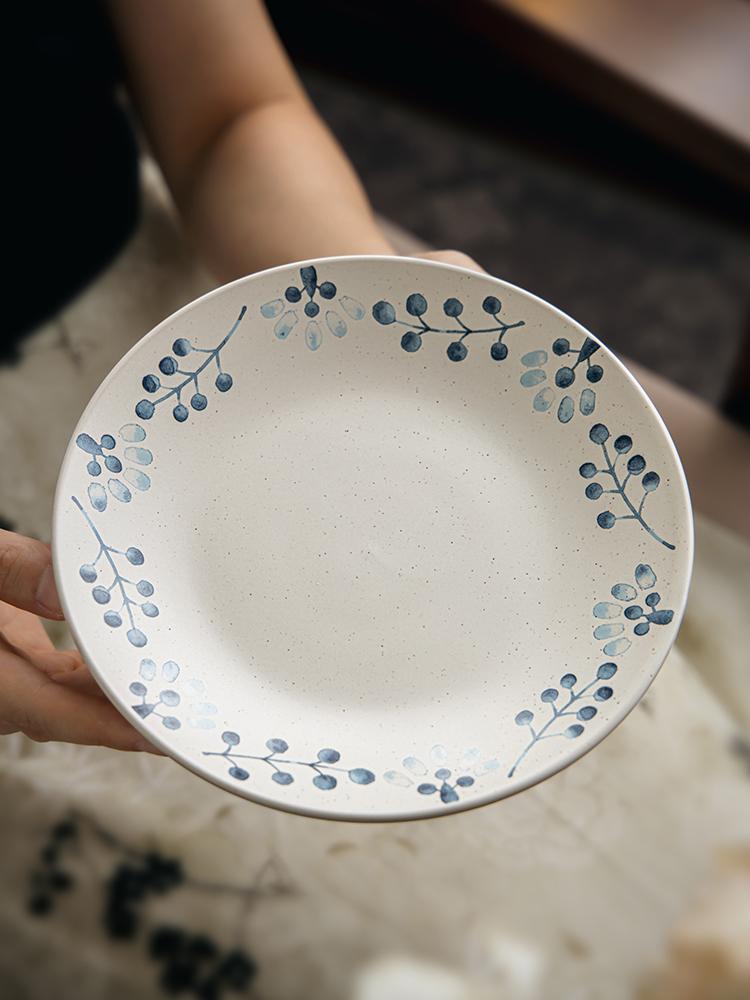 High Temperature Applique Round Ceramic Plate Household 7 Inch Aesthetic Vintage Dinner Dishes Chinese Style Cake Dessert Dish 7 inches синій
High Temperature Applique Round Ceramic Plate Household 7 Inch Aesthetic Vintage Dinner Dishes Chinese Style Cake Dessert Dish 7 inches синій