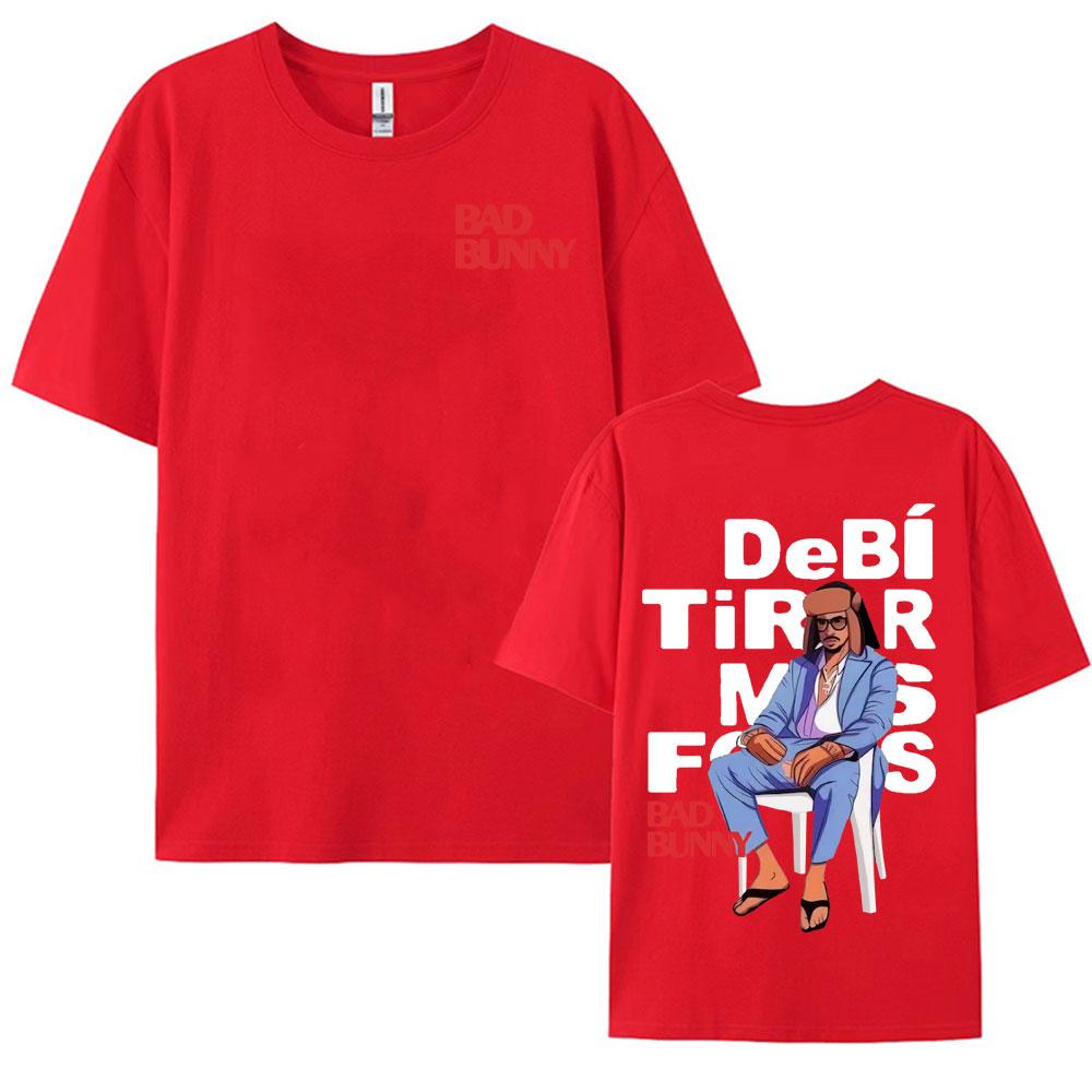 Rapper Bad Bunny Debi Tirar Más Fotos Album DTMF T Shirts Men Women Vintage High Street Fashion Oversized 100 Cotton T Shirt S
Rapper Bad Bunny Debi Tirar Más Fotos Album DTMF T Shirts Men Women Vintage High Street Fashion Oversized 100 Cotton T Shirt S