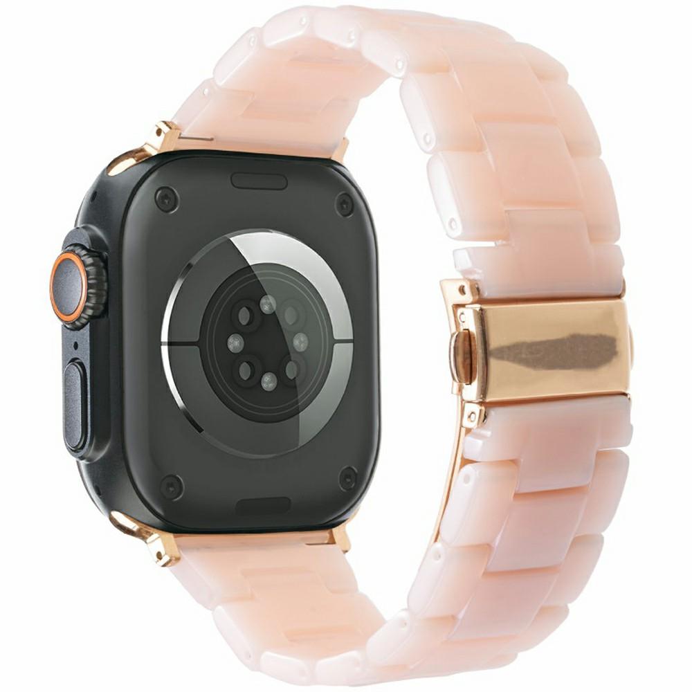 LEMONDA Resin Watch Band for Apple Watch Series 11 10 42mm/9 8 7 41mm/SE3 SE2 SE 6 5 4 40mm/3 2 1 38mm 3-Bead Folding Buckle Wrist Strap B
LEMONDA Resin Watch Band for Apple Watch Series 11 10 42mm/9 8 7 41mm/SE3 SE2 SE 6 5 4 40mm/3 2 1 38mm 3-Bead Folding Buckle Wrist Strap B