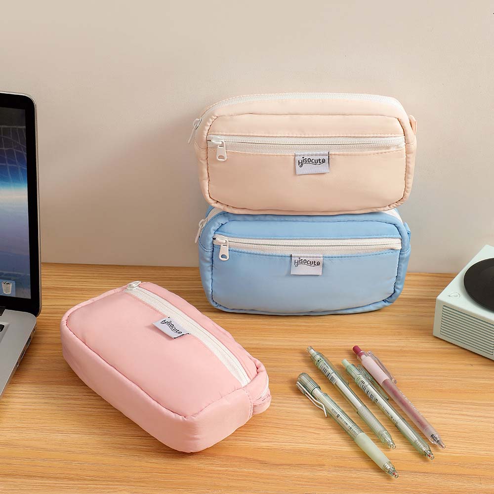 Large Capacity Solid Color Stationery Bag Desktop Storage Multi Layer Pencil Bag Unisex чёрный
Large Capacity Solid Color Stationery Bag Desktop Storage Multi Layer Pencil Bag Unisex чёрный