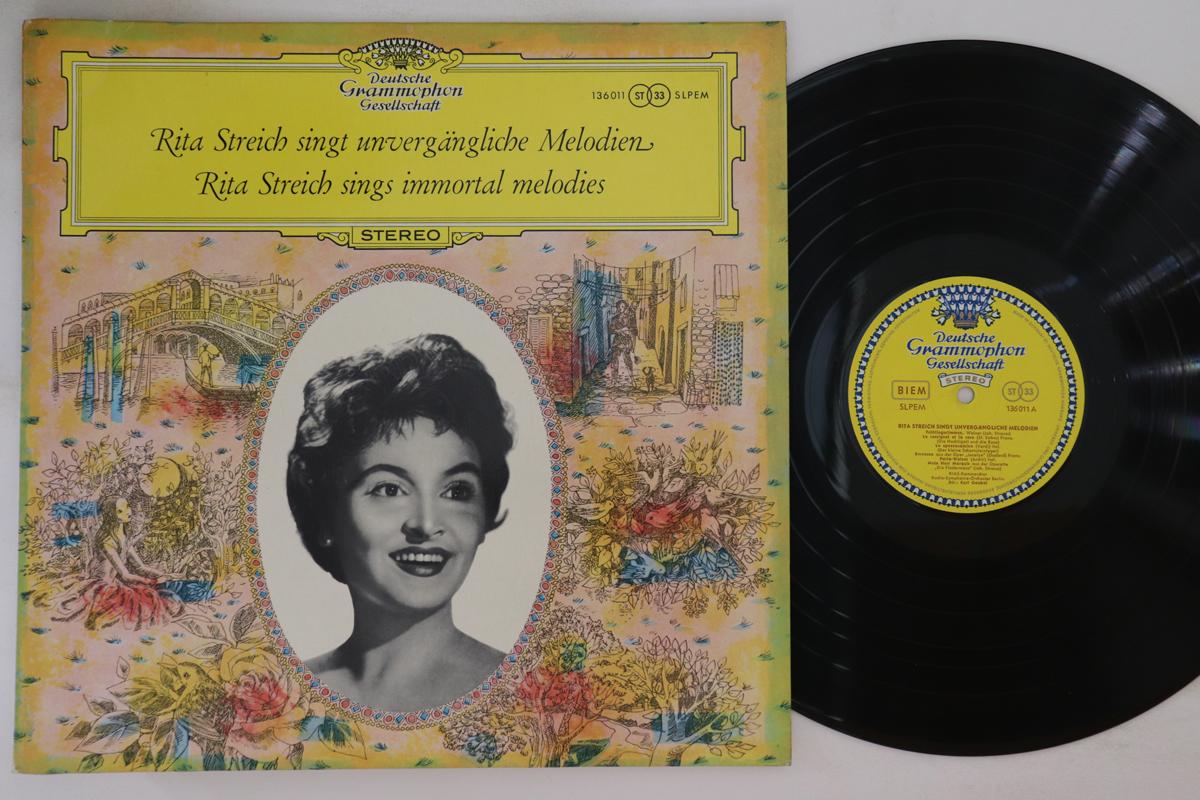 LP Record RITA STREICH(S), R RIAS-KAMMERCHOR - Streich Singt Unvergangliche Melodi 136011A DG 1963 Germany Classical Used
LP Record RITA STREICH(S), R RIAS-KAMMERCHOR - Streich Singt Unvergangliche Melodi 136011A DG 1963 Germany Classical Used