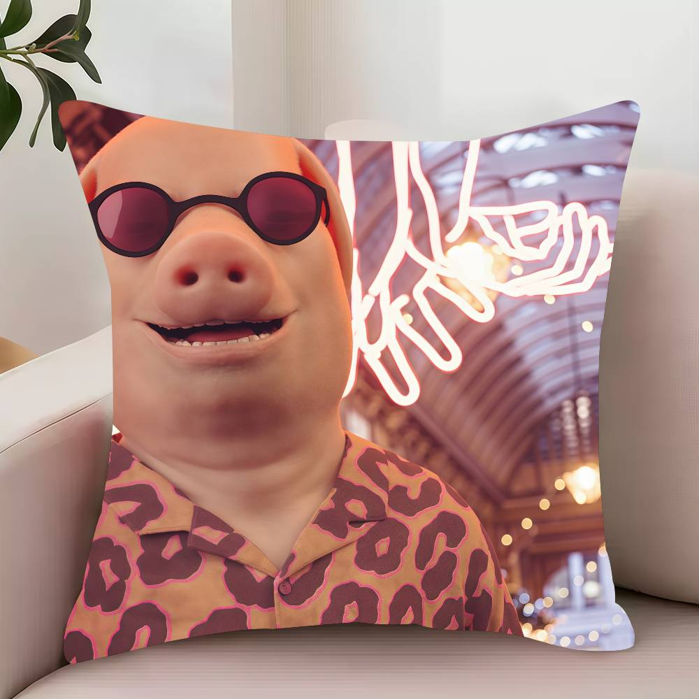 J-John Pork is calling Pillow Case Decor Protective Covers Comfortable soft for Sofa Living Room Home office 12x12Inch
J-John Pork is calling Pillow Case Decor Protective Covers Comfortable soft for Sofa Living Room Home office 12x12Inch
