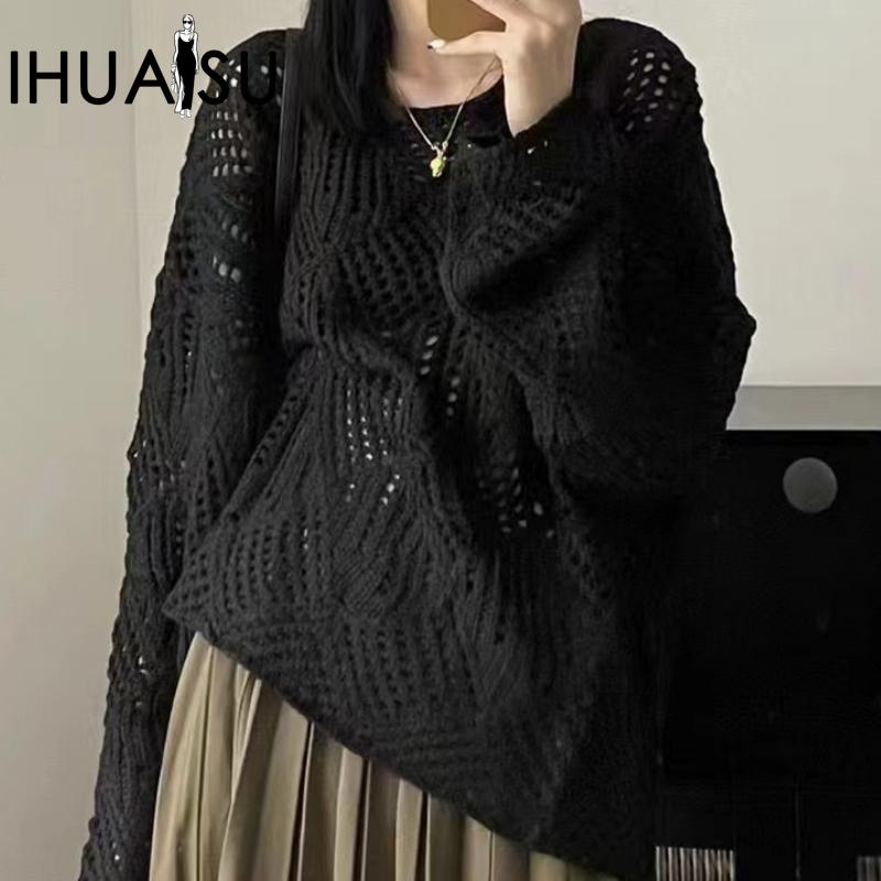 IHUASU Women s Hollowed Out Knit Sweater Spring, Summer and Autumn Solid Colour Diamond Grid Jumper Bottoming Sunscreen Cover-ups
IHUASU Women s Hollowed Out Knit Sweater Spring, Summer and Autumn Solid Colour Diamond Grid Jumper Bottoming Sunscreen Cover-ups