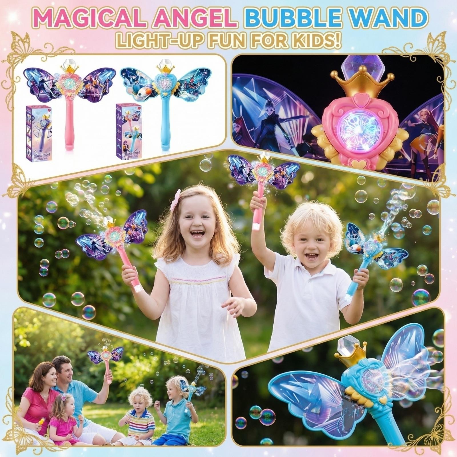 Bubble Wands - Interactive Lighted Automatic Bubble Machine Toy For Boys And Girls One Size
Bubble Wands - Interactive Lighted Automatic Bubble Machine Toy For Boys And Girls One Size