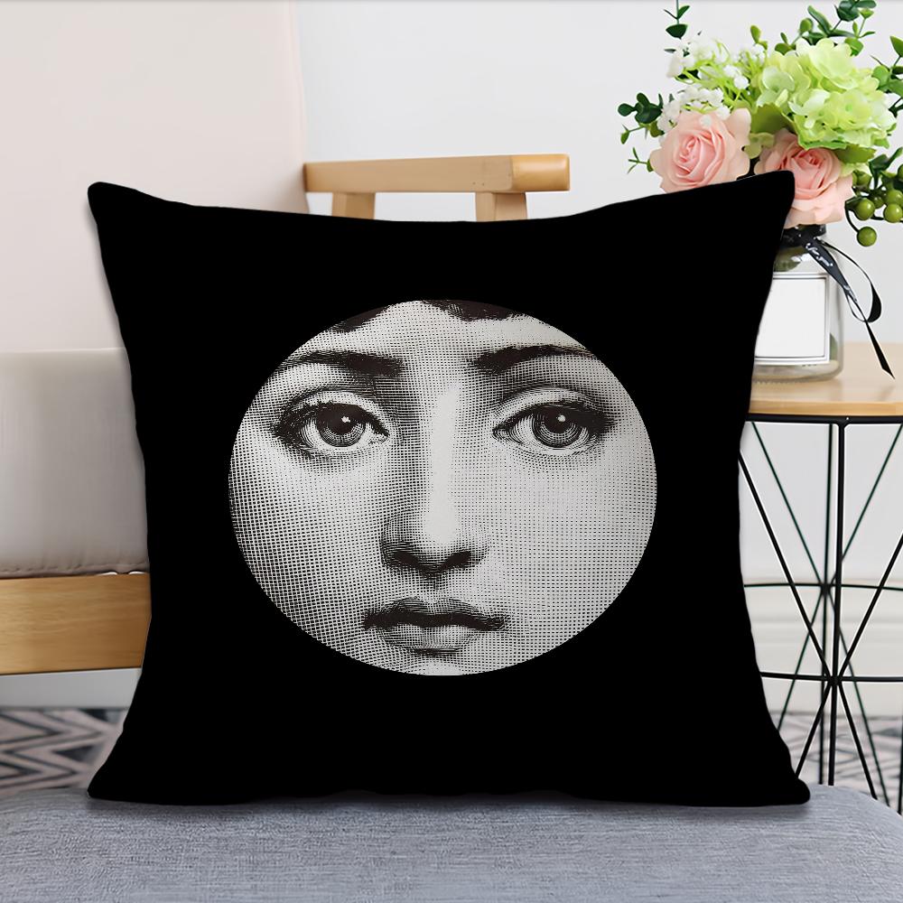 Art P-Piero Fornasetti Funny girl cushion cover Pillow Case Square Cushion Room Bedroom Headboard Sofa Living Backrest Nap Time 16x16Inch
Art P-Piero Fornasetti Funny girl cushion cover Pillow Case Square Cushion Room Bedroom Headboard Sofa Living Backrest Nap Time 16x16Inch