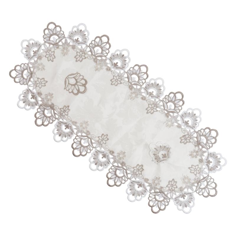 Stylish Coffee Table Cover Polyester Fabric Decorative Tablecloth Embroidery Flower Lace Doily For Dining Office Use
Stylish Coffee Table Cover Polyester Fabric Decorative Tablecloth Embroidery Flower Lace Doily For Dining Office Use