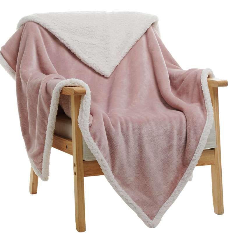 Fleece Sherpa Flannel Blanket Soft Plush Warm Thickened Bed Sofa Queen Twin 80*120cm/31.5*41.2Inch рожевий
Fleece Sherpa Flannel Blanket Soft Plush Warm Thickened Bed Sofa Queen Twin 80*120cm/31.5*41.2Inch рожевий