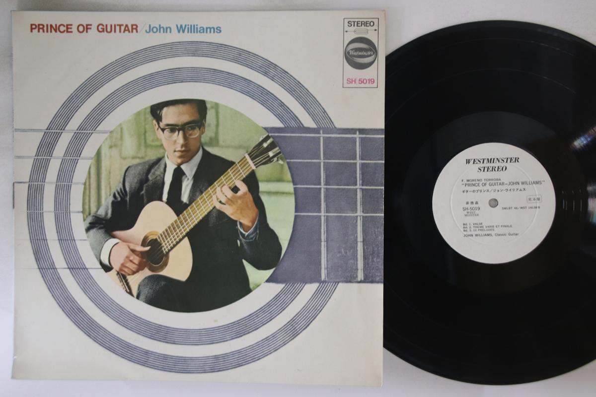 LP Record JOHN WILLIAMS Prince Of Guitar SH5019 WESTMINSTER 1963 Japan Classical Used
LP Record JOHN WILLIAMS Prince Of Guitar SH5019 WESTMINSTER 1963 Japan Classical Used