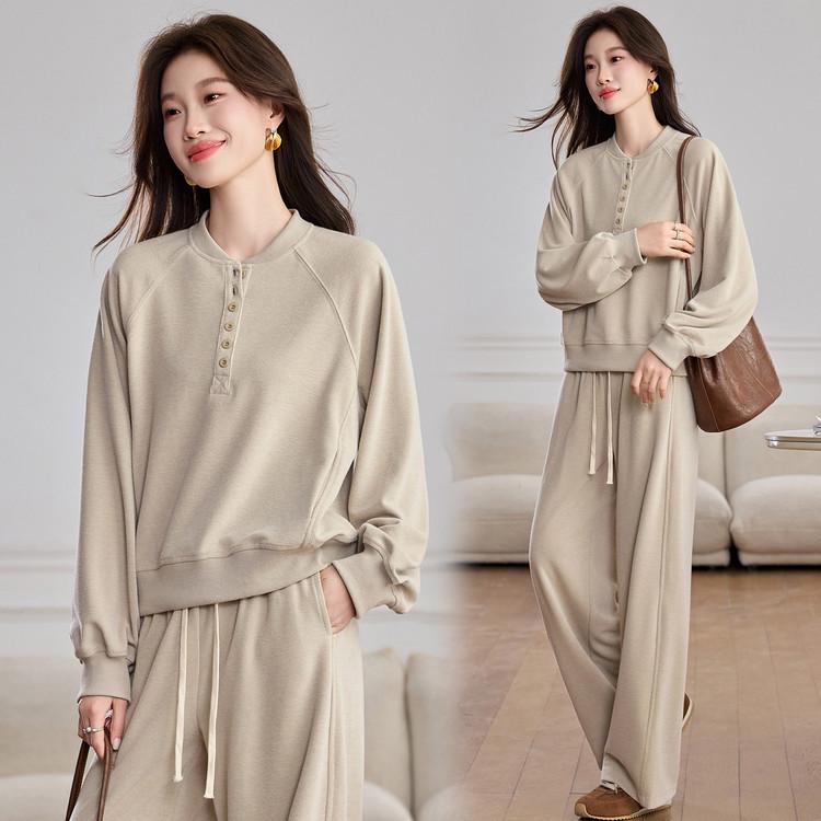 Korean Style Spring/Autumn Loose Cotton-Linen Pullover Suit for Women L світло-зелений колір
Korean Style Spring/Autumn Loose Cotton-Linen Pullover Suit for Women L світло-зелений колір