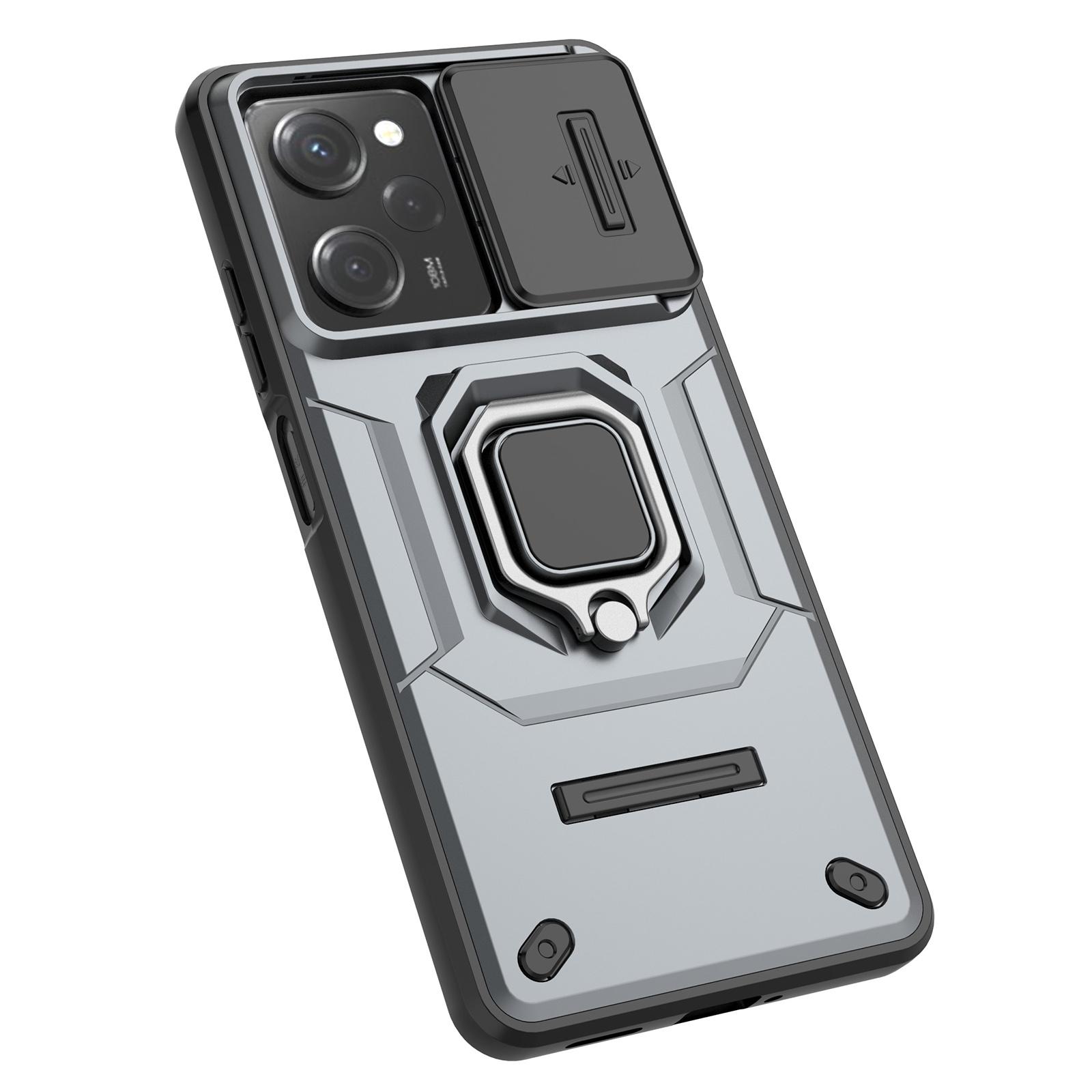Kickstand Phone Case for Xiaomi Redmi Note 12 Pro 5G/Note 12 Pro Speed 5G,PC+TPU Slide Camera Protection Cover Grey
Kickstand Phone Case for Xiaomi Redmi Note 12 Pro 5G/Note 12 Pro Speed 5G,PC+TPU Slide Camera Protection Cover Grey