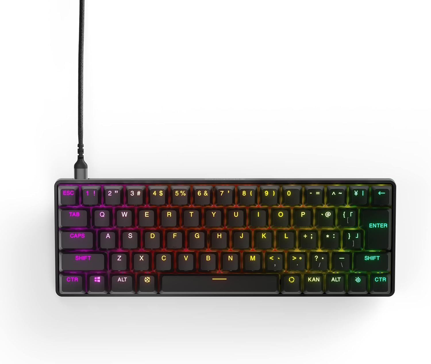 SteelSeries Gaming Keyboard Mini Size Apex Pro Mini JP Wired Japanese Layout OmniPoint Switch Action Keys 64825 Black Not Covered by Warranty 2-in-1 чорний
SteelSeries Gaming Keyboard Mini Size Apex Pro Mini JP Wired Japanese Layout OmniPoint Switch Action Keys 64825 Black Not Covered by Warranty 2-in-1 чорний