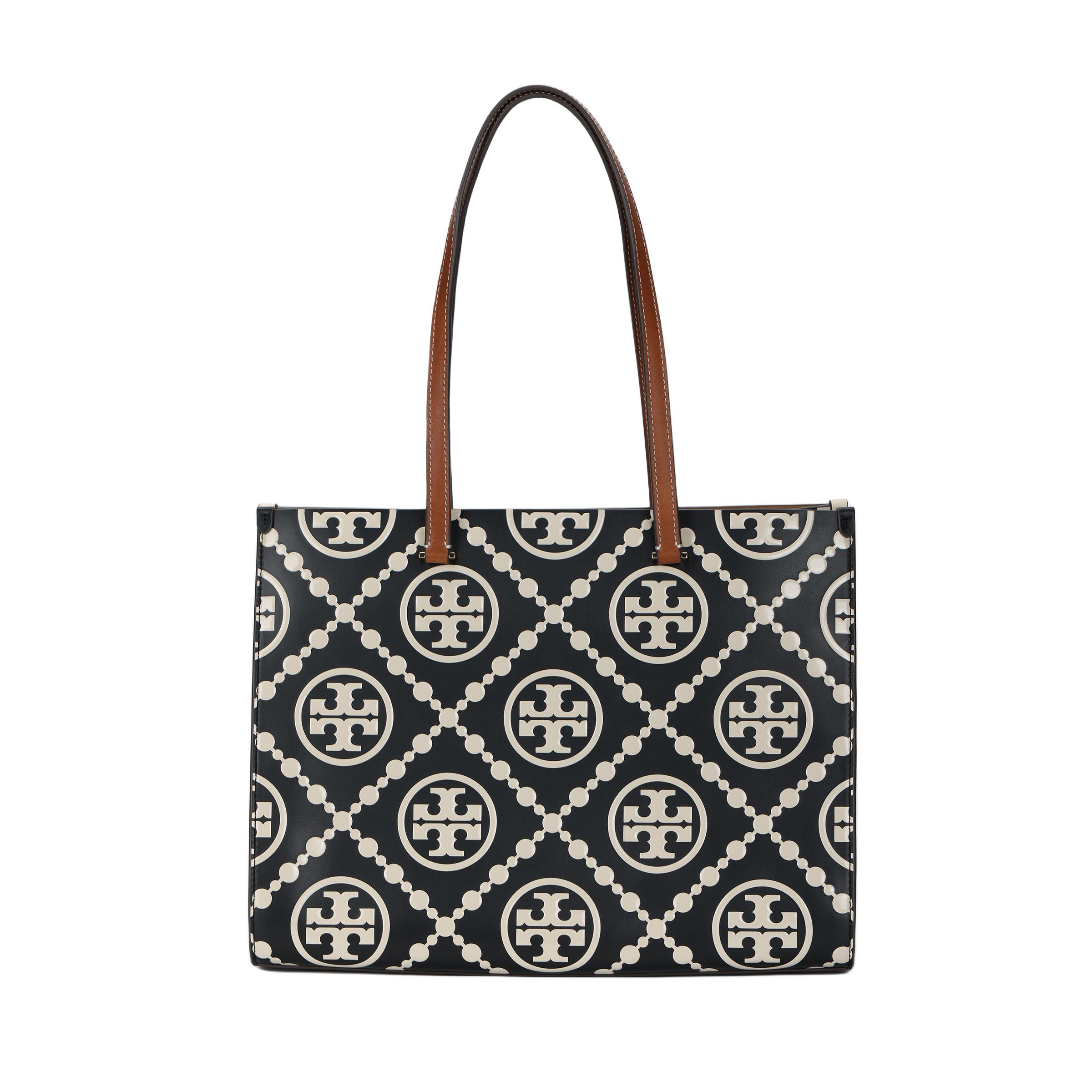 Tory Burch T Monogram Signature Pattern Embossed Leather Tote Bag Women Tote Bags Black White 165081-001 Basic Set (Bag+Dust Bag)
Tory Burch T Monogram Signature Pattern Embossed Leather Tote Bag Women Tote Bags Black White 165081-001 Basic Set (Bag+Dust Bag)