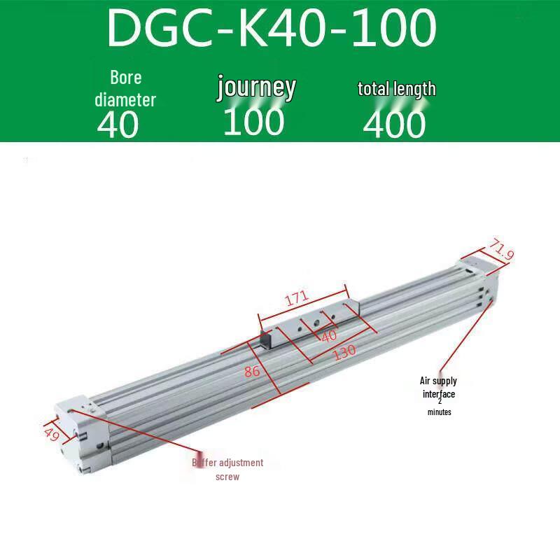 High-Speed Mechanical Rodless Air Cylinder (Festo Style)
High-Speed Mechanical Rodless Air Cylinder (Festo Style)
