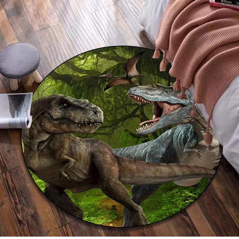 Dinosaurs Tyrannosaurus rex Circular Rug - Office Decorative Carpet For Living Room Bedroom Door Mat Floor Rug Computer Chair Area Rug 80x80cm( 31x31in)
Dinosaurs Tyrannosaurus rex Circular Rug - Office Decorative Carpet For Living Room Bedroom Door Mat Floor Rug Computer Chair Area Rug 80x80cm( 31x31in)