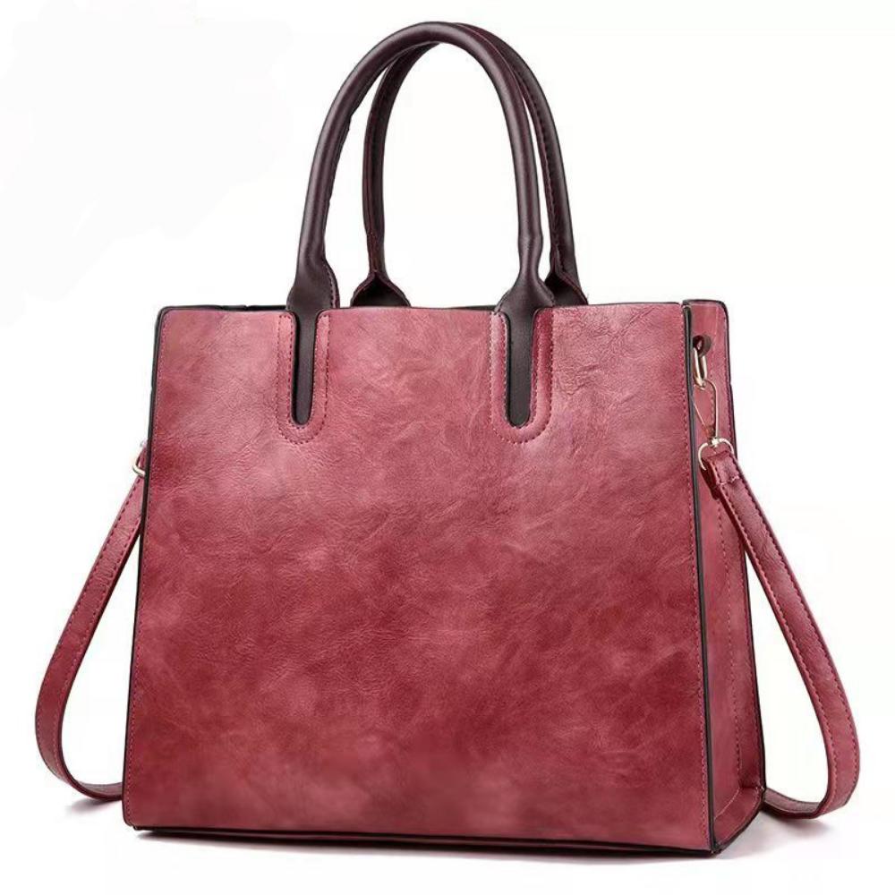 British Retro Commuter Bag 2026 New Women s Bag Large Capacity Portable Shoulder Messenger Bag Soft Leather Fashion Women 32.5x17.5x27.5 вина червоного кольору
British Retro Commuter Bag 2026 New Women s Bag Large Capacity Portable Shoulder Messenger Bag Soft Leather Fashion Women 32.5x17.5x27.5 вина червоного кольору