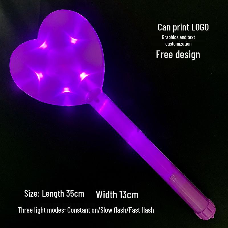 Heart-Shaped Fluorescent Star Cheer Stick for Concerts and Parties
Heart-Shaped Fluorescent Star Cheer Stick for Concerts and Parties
