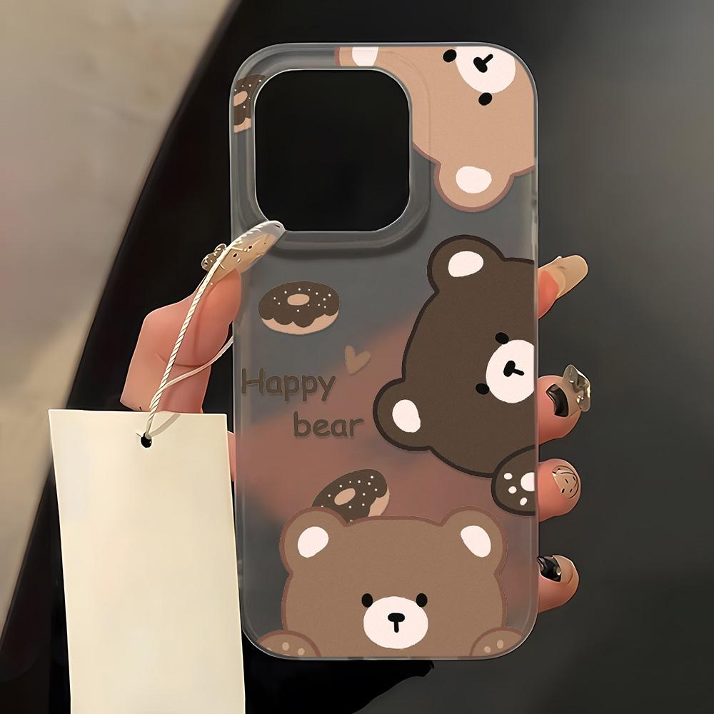 М який матовий чохол з ТПУ з милим ведмедиком для iPhone 15 Pro Max Funda iPhone 16 11 13 15 14 Plus 12 Mini 16promax 15promax Прозора накладка For 12 Mini 13 Mini
М який матовий чохол з ТПУ з милим ведмедиком для iPhone 15 Pro Max Funda iPhone 16 11 13 15 14 Plus 12 Mini 16promax 15promax Прозора накладка For 12 Mini 13 Mini