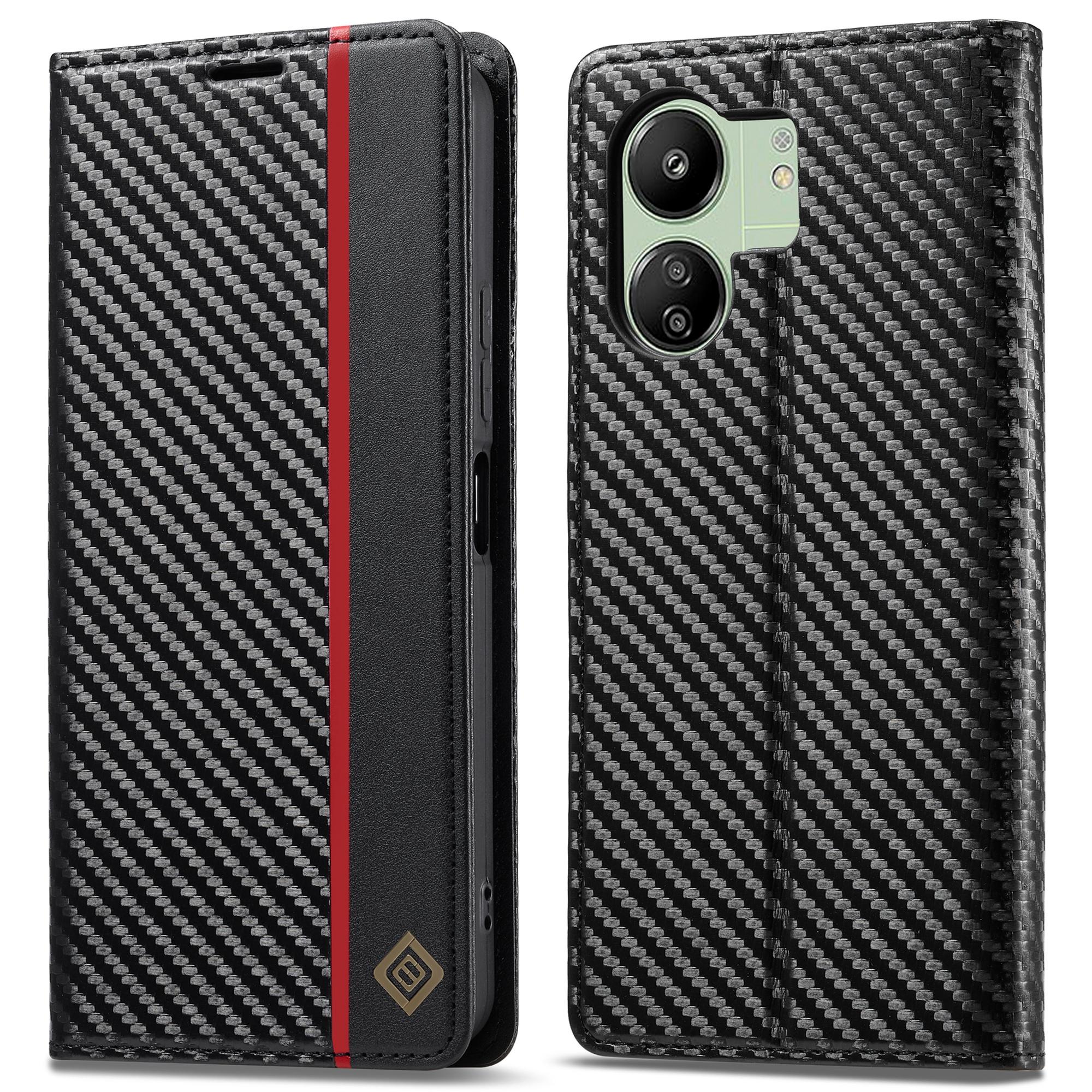 LC.IMEEKE For Xiaomi Redmi 13C 4G/5G/13R 5G/Poco M6 5G/Poco C65 4G Wallet Case PU Leather Carbon Fiber Texture Phone Cover Vertical Stripe
LC.IMEEKE For Xiaomi Redmi 13C 4G/5G/13R 5G/Poco M6 5G/Poco C65 4G Wallet Case PU Leather Carbon Fiber Texture Phone Cover Vertical Stripe