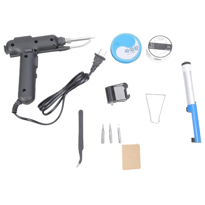 Corded 80W Electric Soldering Iron Featuring 1Handed Operation and Durability Ceramic Cores for Circuit Board Welding 1
Corded 80W Electric Soldering Iron Featuring 1Handed Operation and Durability Ceramic Cores for Circuit Board Welding 1