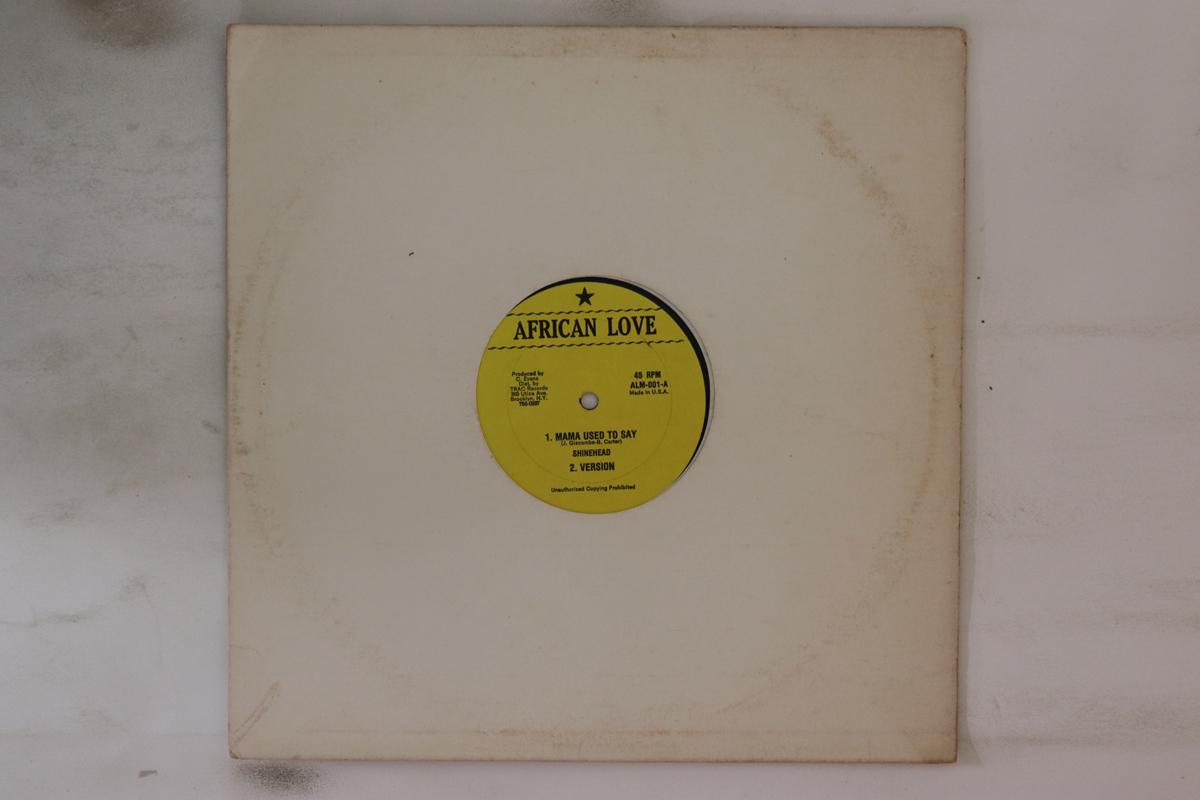 12-дюймовая пластинка SHINEHEAD - Mama Used To Say / Billy Jean ALM001 African Love Re 1984 US Регги, Ска и Даб Б/У
12-дюймовая пластинка SHINEHEAD - Mama Used To Say / Billy Jean ALM001 African Love Re 1984 US Регги, Ска и Даб Б/У