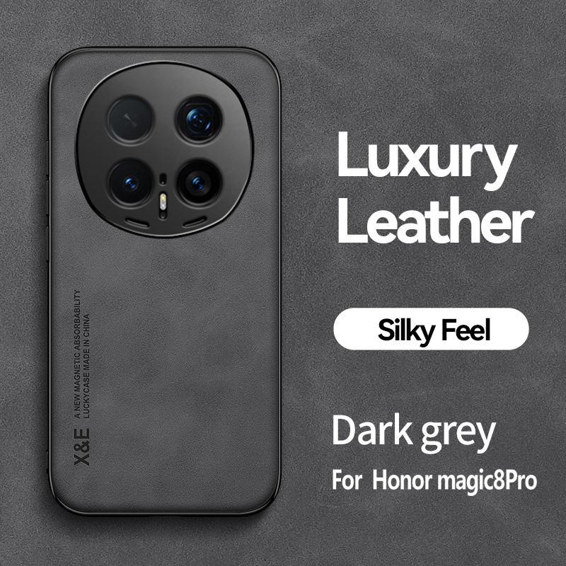 EUCAGR PU Leather Magnetic Shockproof Back Case For Honor Magic 8 With Metal Plate Phone Shell For Honor Magic 8 Pro Magic8Pro Honor Magic 8 Pro чорний
EUCAGR PU Leather Magnetic Shockproof Back Case For Honor Magic 8 With Metal Plate Phone Shell For Honor Magic 8 Pro Magic8Pro Honor Magic 8 Pro чорний