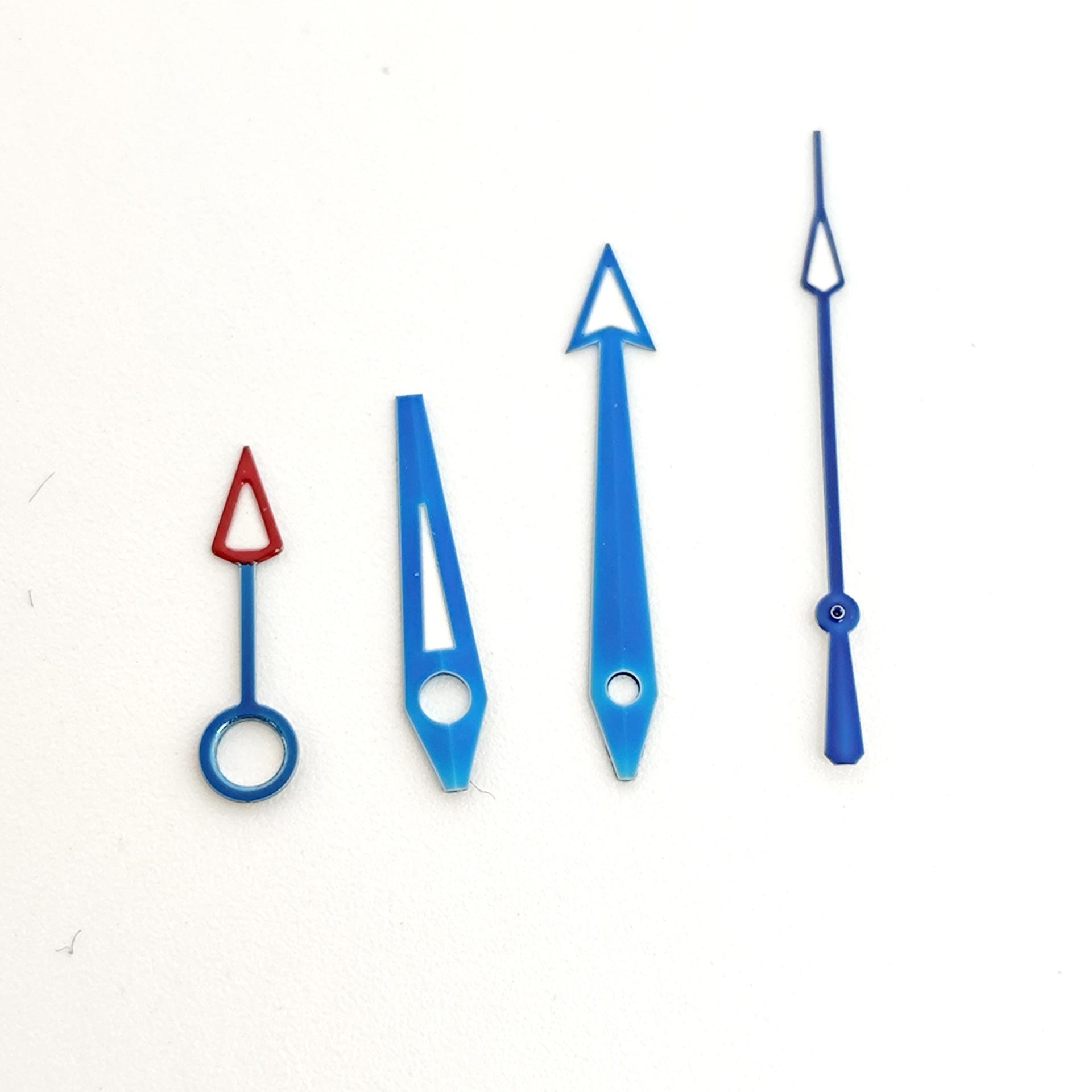 Зеленые светящиеся серебристые стрелки для часов с механизмом NH35
Зеленые светящиеся серебристые стрелки для часов с механизмом NH35