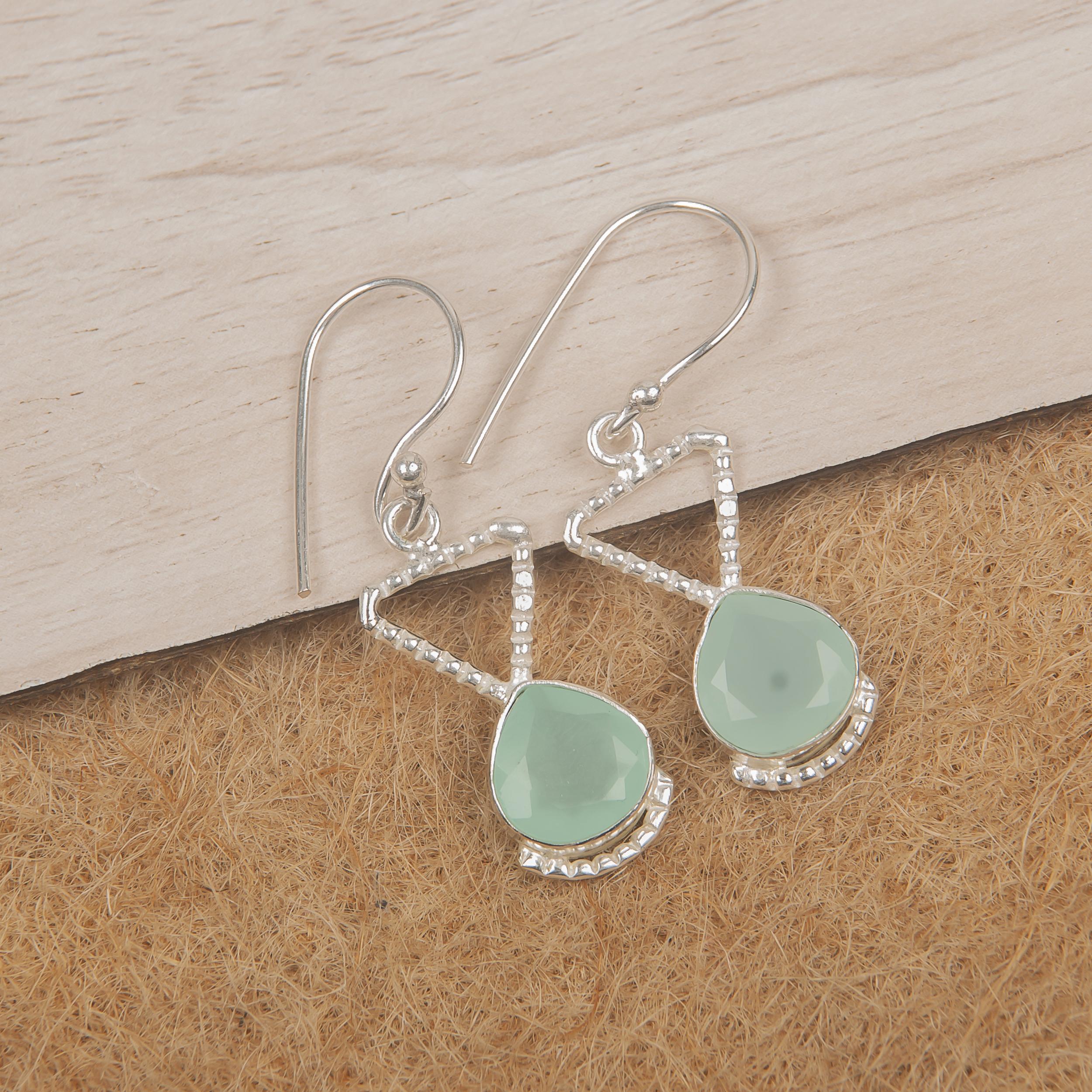 Aqua Chalcedony Handmade Gemstone Jewelry, 925 Solid Sterling Silver Earrings Unique Designer Jewelry, For Women 1.62 Inches синий
Aqua Chalcedony Handmade Gemstone Jewelry, 925 Solid Sterling Silver Earrings Unique Designer Jewelry, For Women 1.62 Inches синий