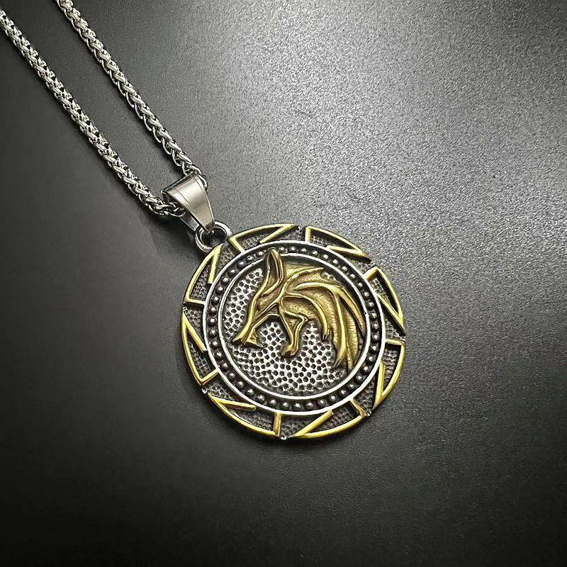 Высокое качество воина викинга, щит с топором, кулон из титановой стали для мужчин, ожерелье из нержавеющей стали, серебряные уличные украшения в стиле хип-хоп
Высокое качество воина викинга, щит с топором, кулон из титановой стали для мужчин, ожерелье из нержавеющей стали, серебряные уличные украшения в стиле хип-хоп