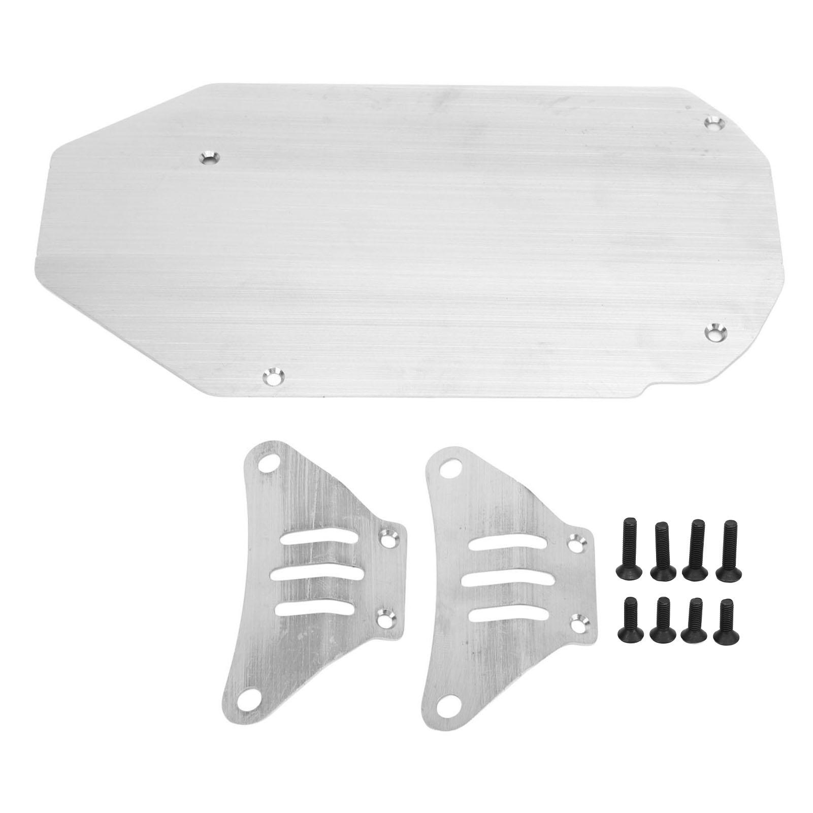 RC Car Chassis Armor Upgraded Stainless Steel Metal RC Car Armor Chassis Guard Plate for Tamiya TT02 1/10 RC Car Silver
RC Car Chassis Armor Upgraded Stainless Steel Metal RC Car Armor Chassis Guard Plate for Tamiya TT02 1/10 RC Car Silver