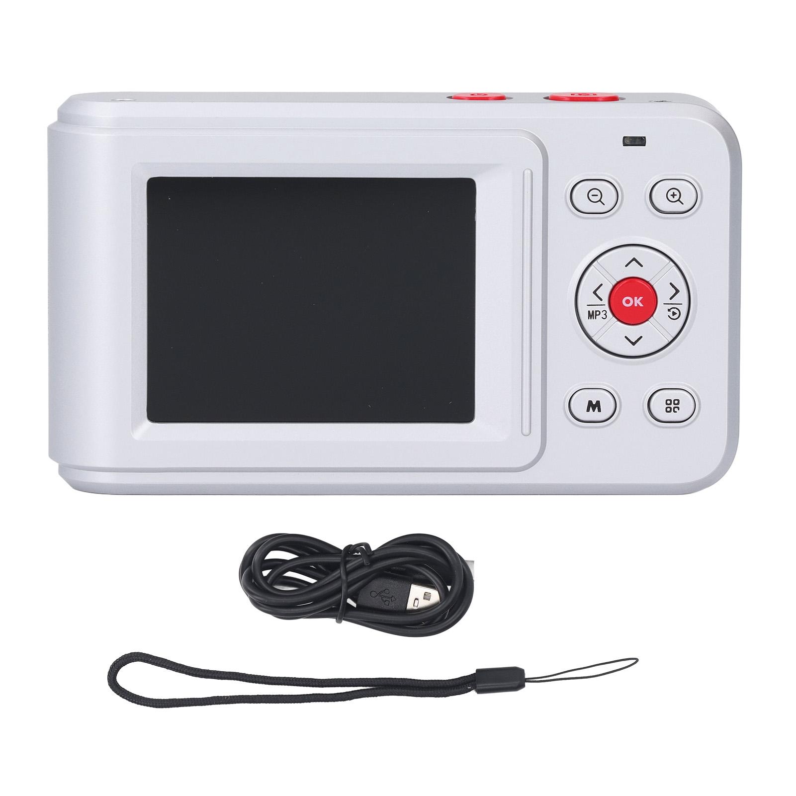 Digital Camera 72MP 2.5K Video Output Dual Screen Compact Camera 16X Zoom Autofocus Selfie Camera рожевий
Digital Camera 72MP 2.5K Video Output Dual Screen Compact Camera 16X Zoom Autofocus Selfie Camera рожевий