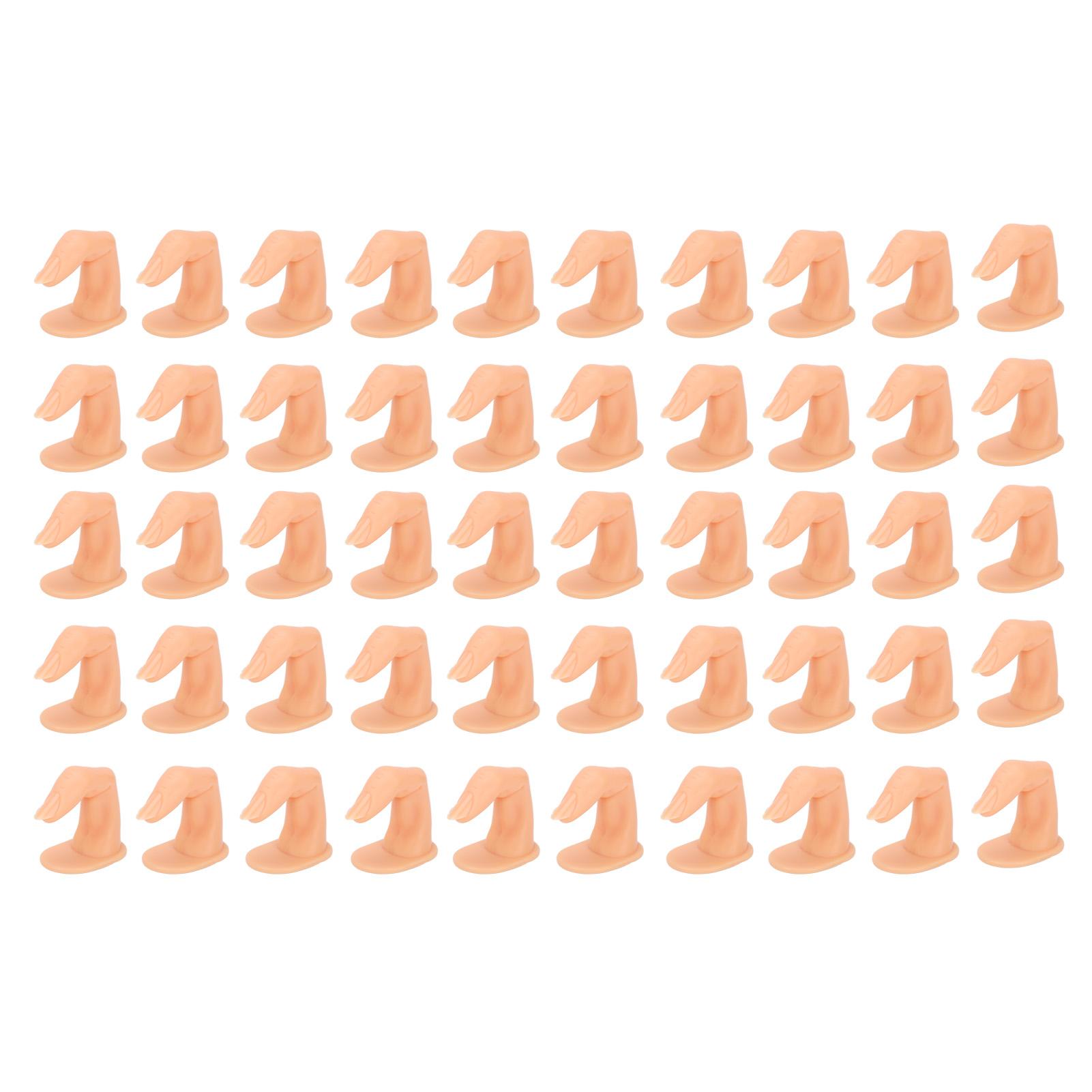 50pcs Nailed False Fingers Practice Fingers for Hand Nail Art Training Display Decoration
50pcs Nailed False Fingers Practice Fingers for Hand Nail Art Training Display Decoration