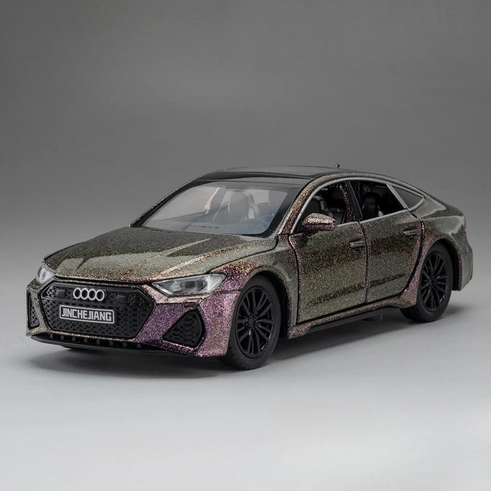 1:32 RS7 A6L Модель автомобіля Іграшка Сплав Литий під тиском Відчиняються двері Звук Світло Інерційний автомобіль Моделі Колекція Іграшки Подарунки для дітей
1:32 RS7 A6L Модель автомобіля Іграшка Сплав Литий під тиском Відчиняються двері Звук Світло Інерційний автомобіль Моделі Колекція Іграшки Подарунки для дітей