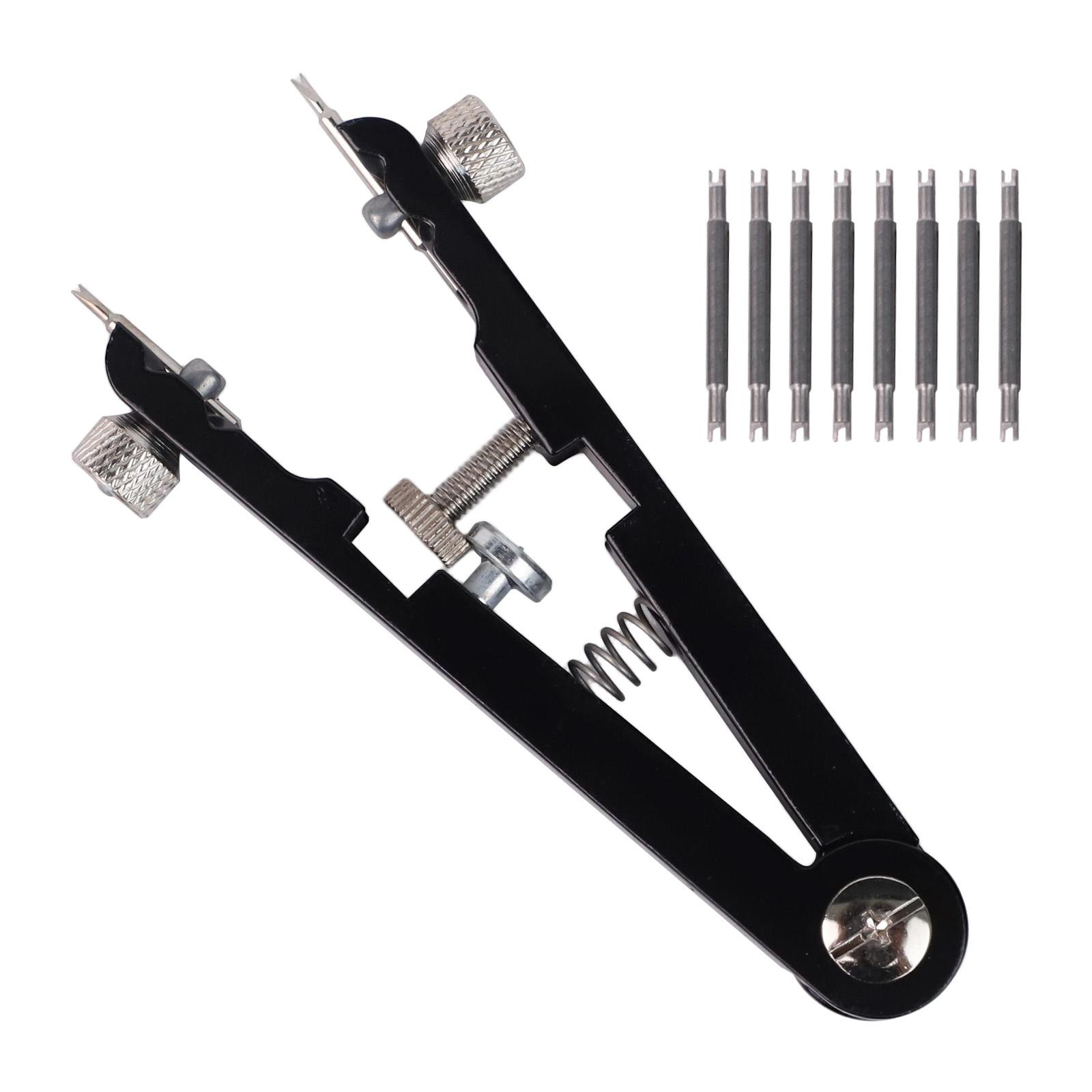 For Watch Maintenance Tweezers For Adjustment Spring Bar Tool Clock Repair As Picture Adjustable Watch Plier Kit чорний
For Watch Maintenance Tweezers For Adjustment Spring Bar Tool Clock Repair As Picture Adjustable Watch Plier Kit чорний