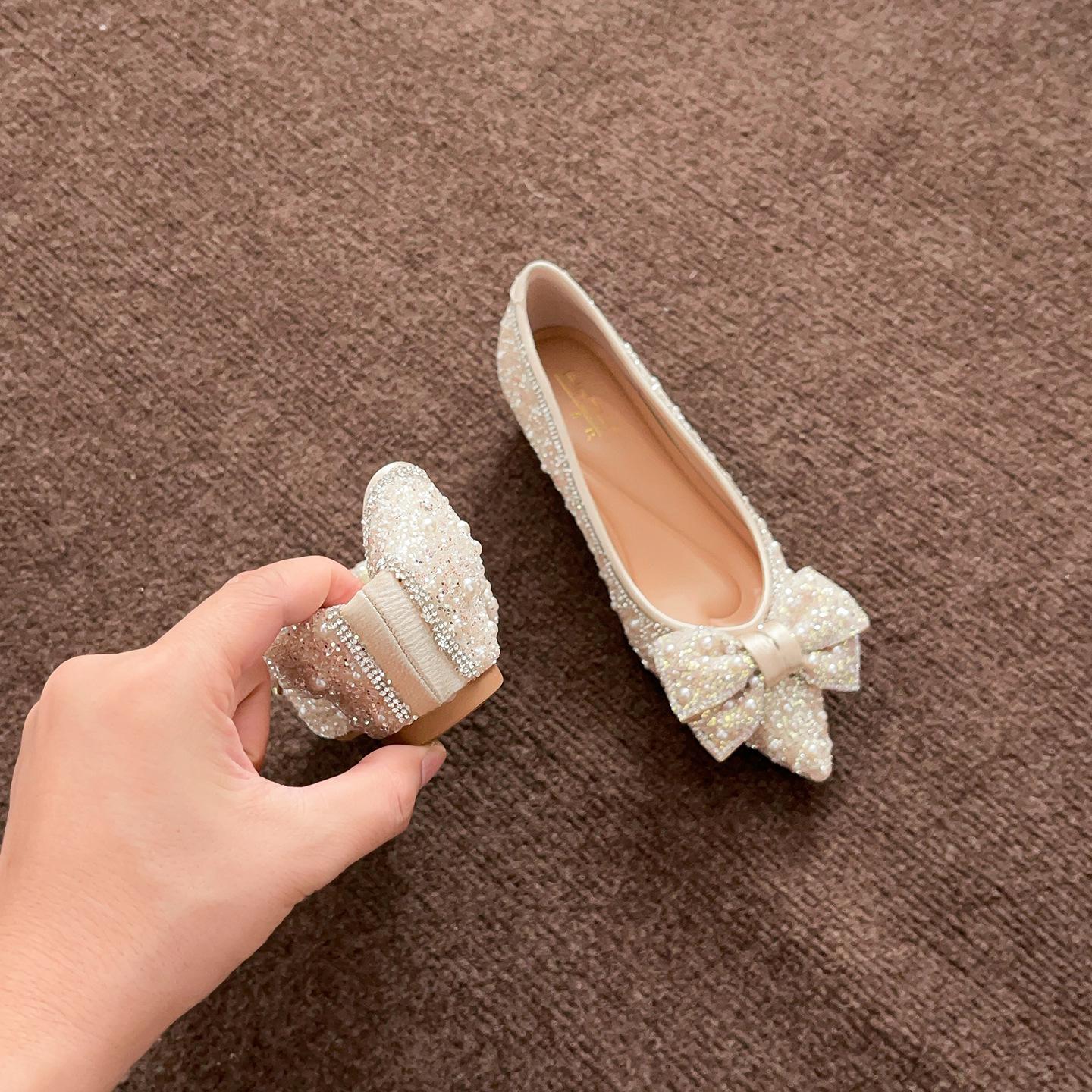 A33-3 Женские французские изысканные туфли-балетки с острым носком и стразами - Удобные и элегантные для банкетов 34 абрикосовый
A33-3 Женские французские изысканные туфли-балетки с острым носком и стразами - Удобные и элегантные для банкетов 34 абрикосовый