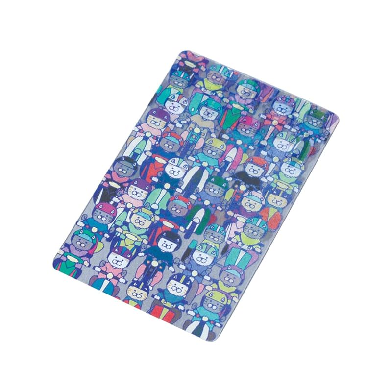 NEKONOBA The pattern changes when you move it! clear card More and more bike Taiwanese cats
NEKONOBA The pattern changes when you move it! clear card More and more bike Taiwanese cats
