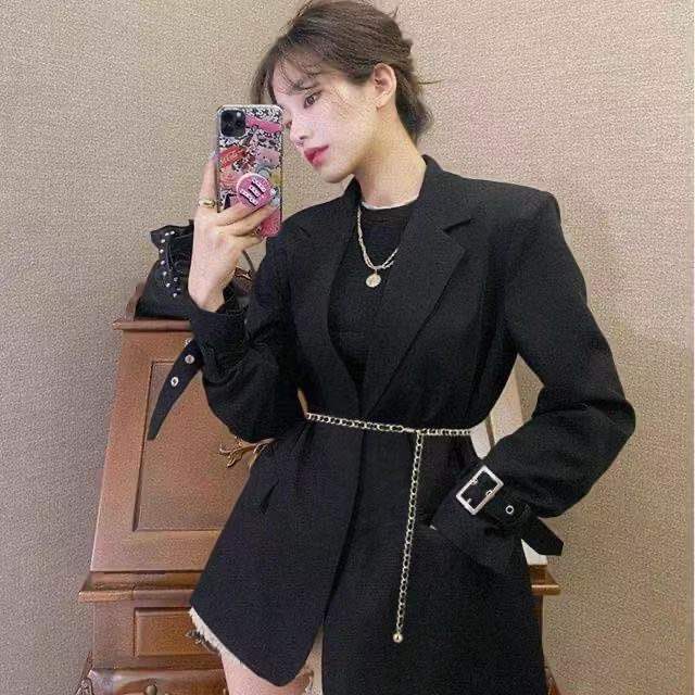 Металлическая цепочка на талию для женщин летом с джинсовым элегантным платьем, аксессуары для украшения, вязаный кожаный ремень с ароматом 80-100cm
Металлическая цепочка на талию для женщин летом с джинсовым элегантным платьем, аксессуары для украшения, вязаный кожаный ремень с ароматом 80-100cm