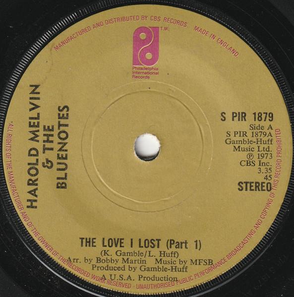 7inch Record HAROLD MELVIN & THE BLUE NOTES - The Love I Lost (Part 1) SPIR1879 Philadelphia In 1973 UK Soul/Funk Used
7inch Record HAROLD MELVIN & THE BLUE NOTES - The Love I Lost (Part 1) SPIR1879 Philadelphia In 1973 UK Soul/Funk Used