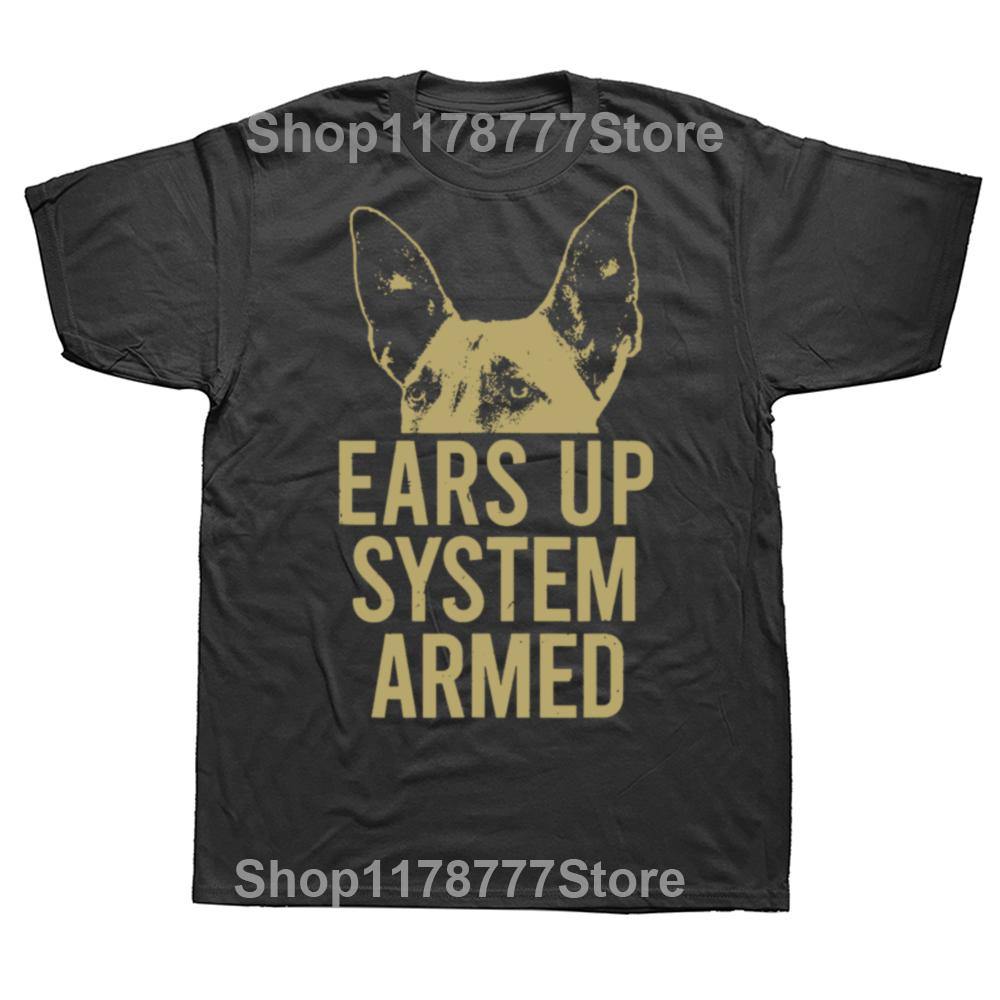 Funny Belgian Malinois Ears Up System Maligator Mom Dad T Shirts Cotton Streetwear Short Sleeve Birthday Gifts Tshirt Men 4XL
Funny Belgian Malinois Ears Up System Maligator Mom Dad T Shirts Cotton Streetwear Short Sleeve Birthday Gifts Tshirt Men 4XL